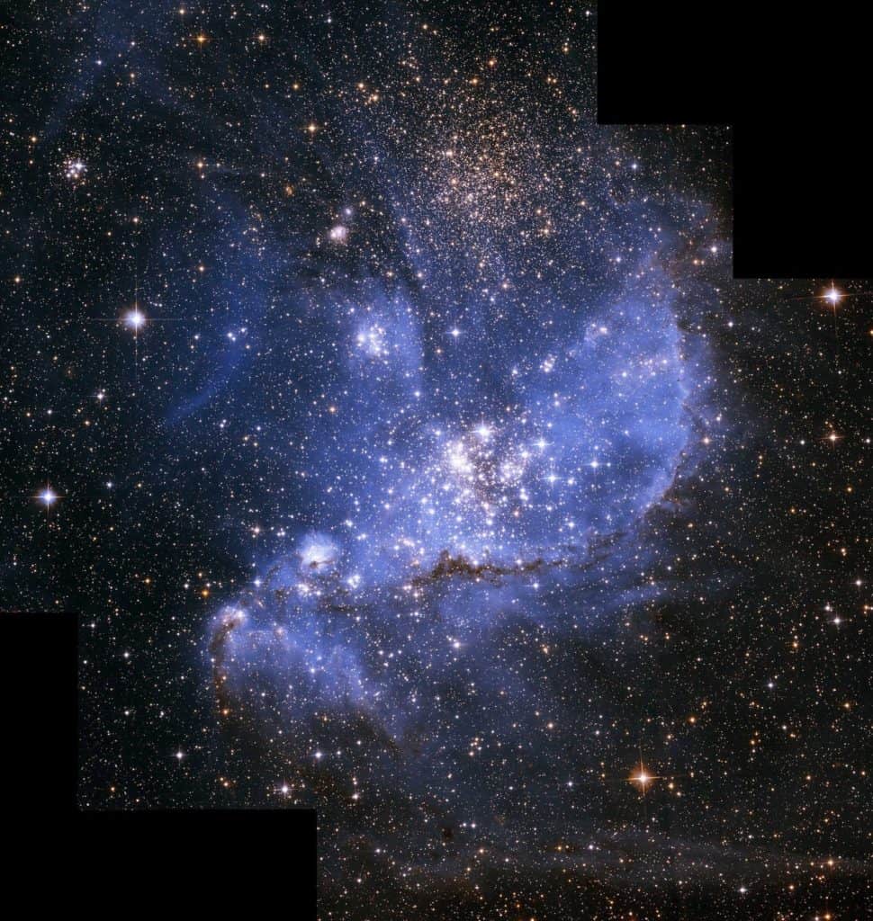 Infant Stars in deep space